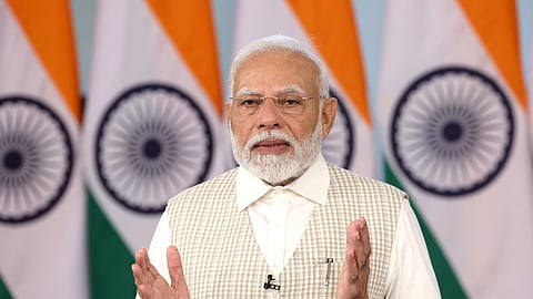 Some people trying to divide society: PM Modi