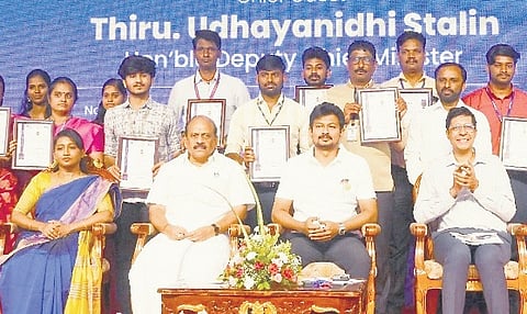 Deputy Chief Minister Udhayanidhi Stalin at the launch of ‘Startup Chennai - Innovate