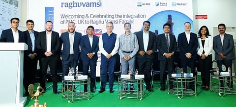Hyderabad-based Raghu Vamsi Group 
acquires UK firm