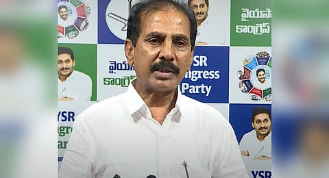 YSRC legal wing president M Manohar Reddy