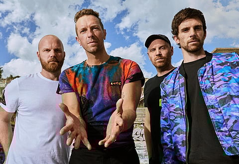 British rock band Coldplay