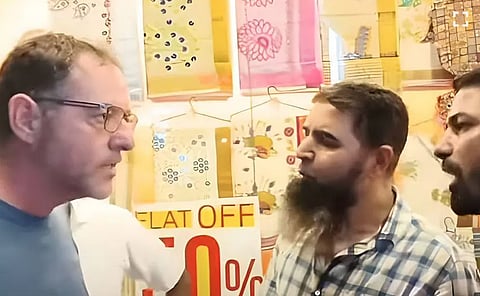 The incident happened around 6.30 pm on Wednesday at a shop named 'Incredible Craft'.