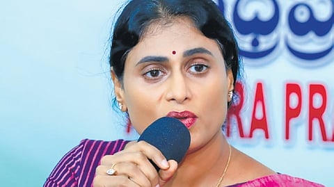 APCC chief YS Sharmila
