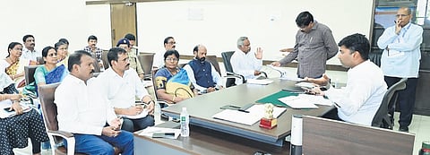 Dhyanachandra  directed the release of loans for these groups through lead district managers.