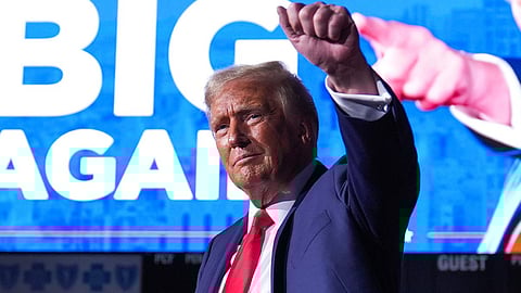  US President Donald Trump