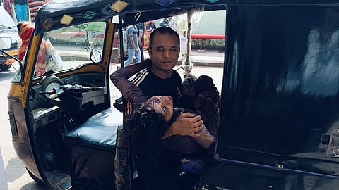 The timely intervention of Indian Navy personnel saved the life of a woman critically injured during a boat ride along the Mahanadi River in Cuttack district on Friday.