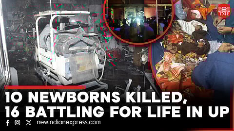 10 newborns killed In Jhansi Medical College fire, 16 still battling for life