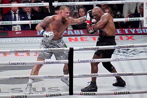 Jake Paul beats 58-year-old Mike Tyson as the hits don't match the hype
