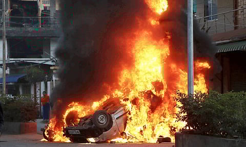 'BJP deliberately wants Manipur to burn': Kharge