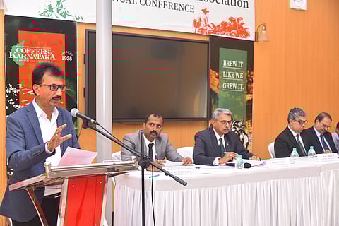 President of the Coffee Board of India was speaking at the 66th annual conference of the Karnataka Planters’ Association held at Madikeri.