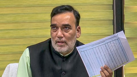 AAP urges BJP to enforce green cracker rules strictly to avoid another pollution spike in Delhi this Diwali.