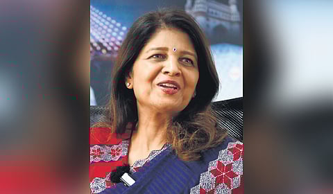 Shikha Goel, director of the Telangana Cyber Security Bureau (TGCSB)