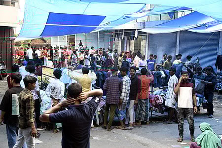 Migrants workers in Perumbavoor