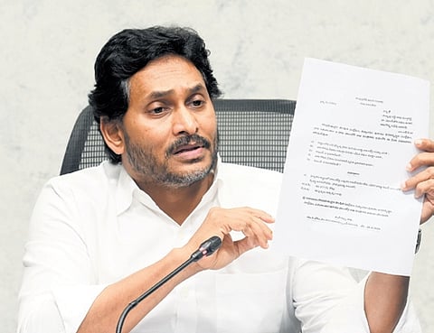 Jagan accuses Naidu of spreading misinformation