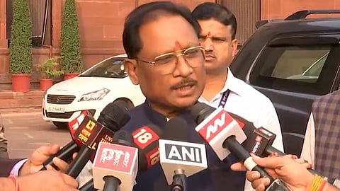 Chhattisgarh Chief Minister Vishnu Deo after meeting Union Home Minister Amit Shah in New Delhi