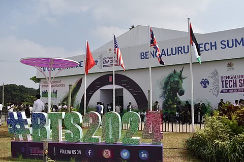 The venue of Bengaluru Tech Summit 2024