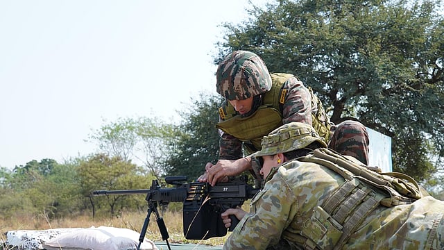 Army officials during Exercise AustraHind 24