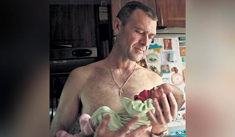 A still from 'Dad’s Lullaby'