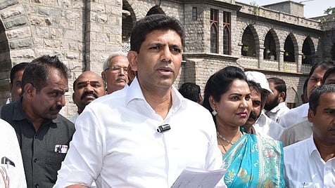 Union Minister of State for Rural Development and Communications Dr. Pemmasani Chandra Sekhar 