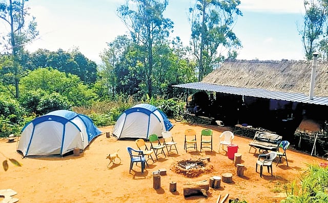 Their farm; a house built by Eldho and his team at Swargam Medu
