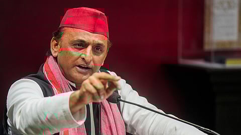 Samajwadi Party chief Akhilesh Yadav.