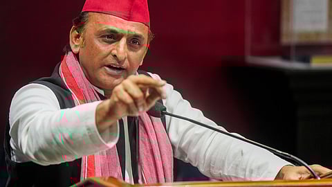 Samajwadi Party chief Akhilesh Yadav.