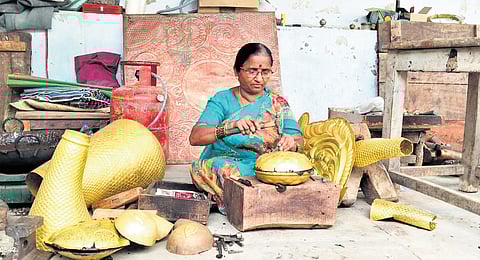 Pembarthy Vishwakarma community appeals to the government to recognise their traditional work and release funds for the establishment of a training centre