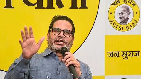 Former political strategist and Jan Suraaj Party chief Prashant Kishor.