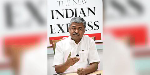 Senior Congress leader and MLC BK Hariprasad 