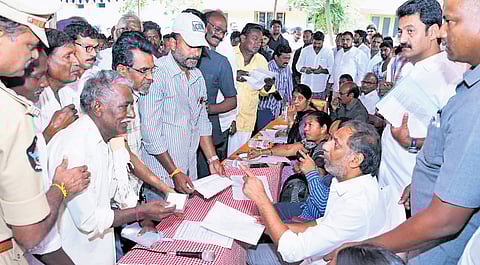 Residents of Andhra Pradesh's Addanki receive one crore rupees CMRF aid 