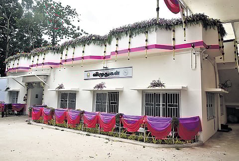 The building, which previously housed a de-addiction centre, was refurbished at a cost of Rs 3.08 crore 