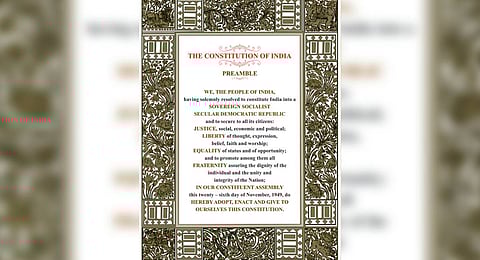 Replica of Preamble to come up in ten Karnataka cities including Bengaluru