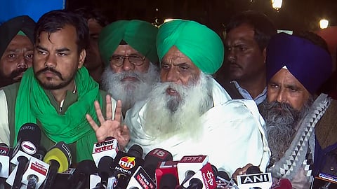 Farmer leader Jagjit Singh Dallewal.