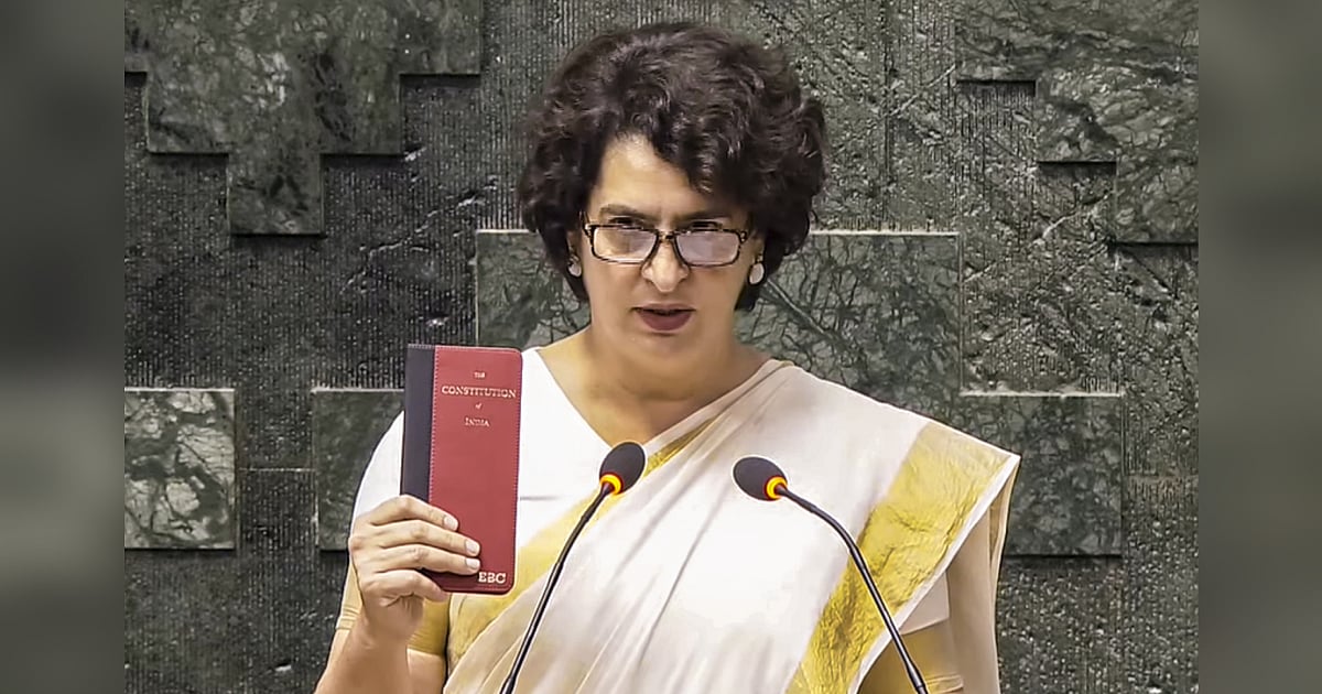 Priyanka Gandhi to Boost Opposition Campaign in Bihar's Voter Yatra