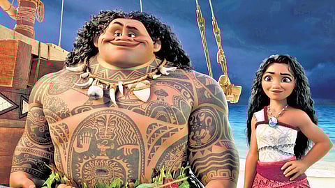 A still from 'Moana 2' movie