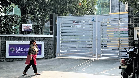 Venkateshwar Global School which received a bomb threat via an email, in Rohini.