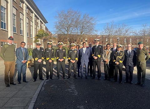 The SoI was signed and exchanged between Joint Secretary (Naval Systems), Shri Rajeev Prakash and Director, Ships Operations & Capability Integration, UK MoD Rear Admiral Steve McCarthy.