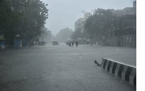 Heavy rains inundate several areas  in Chennai ahead of Cyclone Fengal's landfall