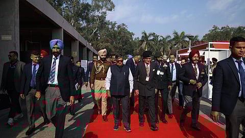 Punjab Governor at the inauguration of the 8th Military Literature Festival.