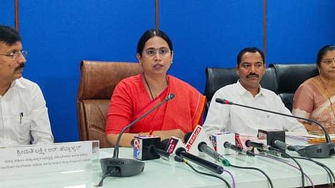 Laxmi Hebbalkar, Minister of Women and Child Development 