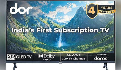 Dor TV is India’s first subscription TV service launched by Streambox Media