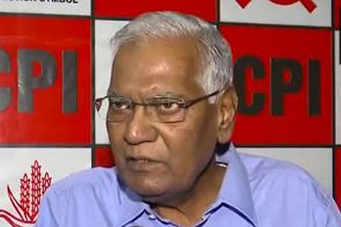 CPI General Secretary D Raja