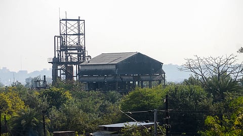The now-closed Union Carbide factory, which was the site of the toxic gas leak that caused the 1984 Bhopal gas tragedy, in Bhopal, Wednesday, Nov. 27, 2024. 