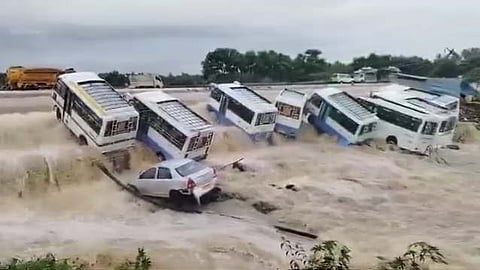Cyclone Fengal causes widespread flooding in Krishnagiri; relief centres set up