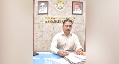 District Collector Simranjeet Singh Kahlon