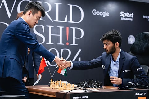 World Chess Championship: Heavy game 8 with twists and turns ends in draw