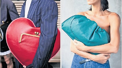 A clutch from Coach SS25,Ana tote by behno New York