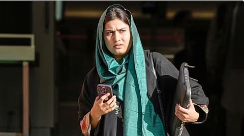 Samajwadi Party MP Iqra Hasan during the Winter session of Parliament, in New Delhi