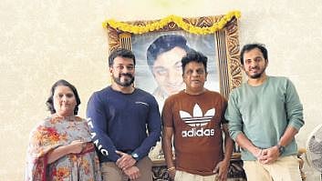 Geetha Shivarajkumar, Dheeren Ramkumar, Shivarajkumar and Sandeep Sunkad