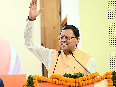 Uttarakhand CM Pushkar Singh Dhami 